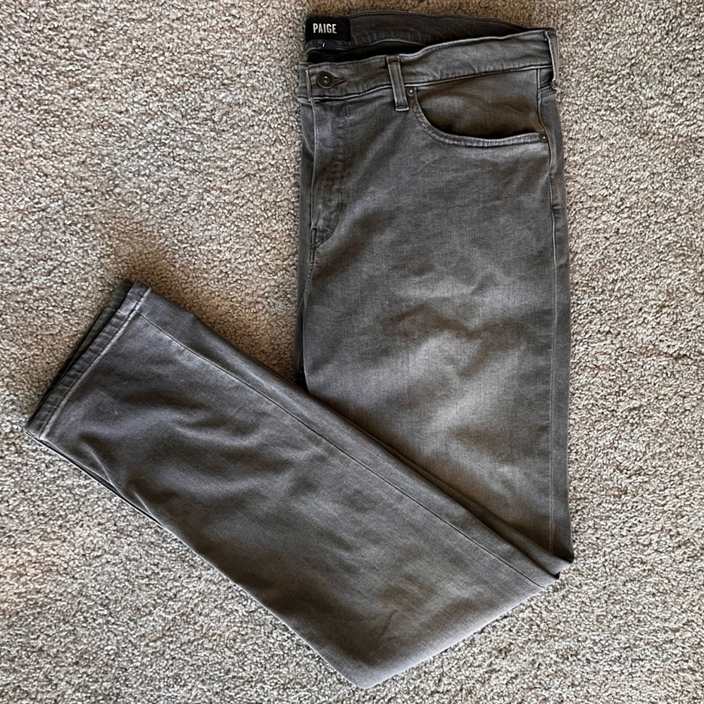 Men’s Paige Gray Denim Jeans- Federal